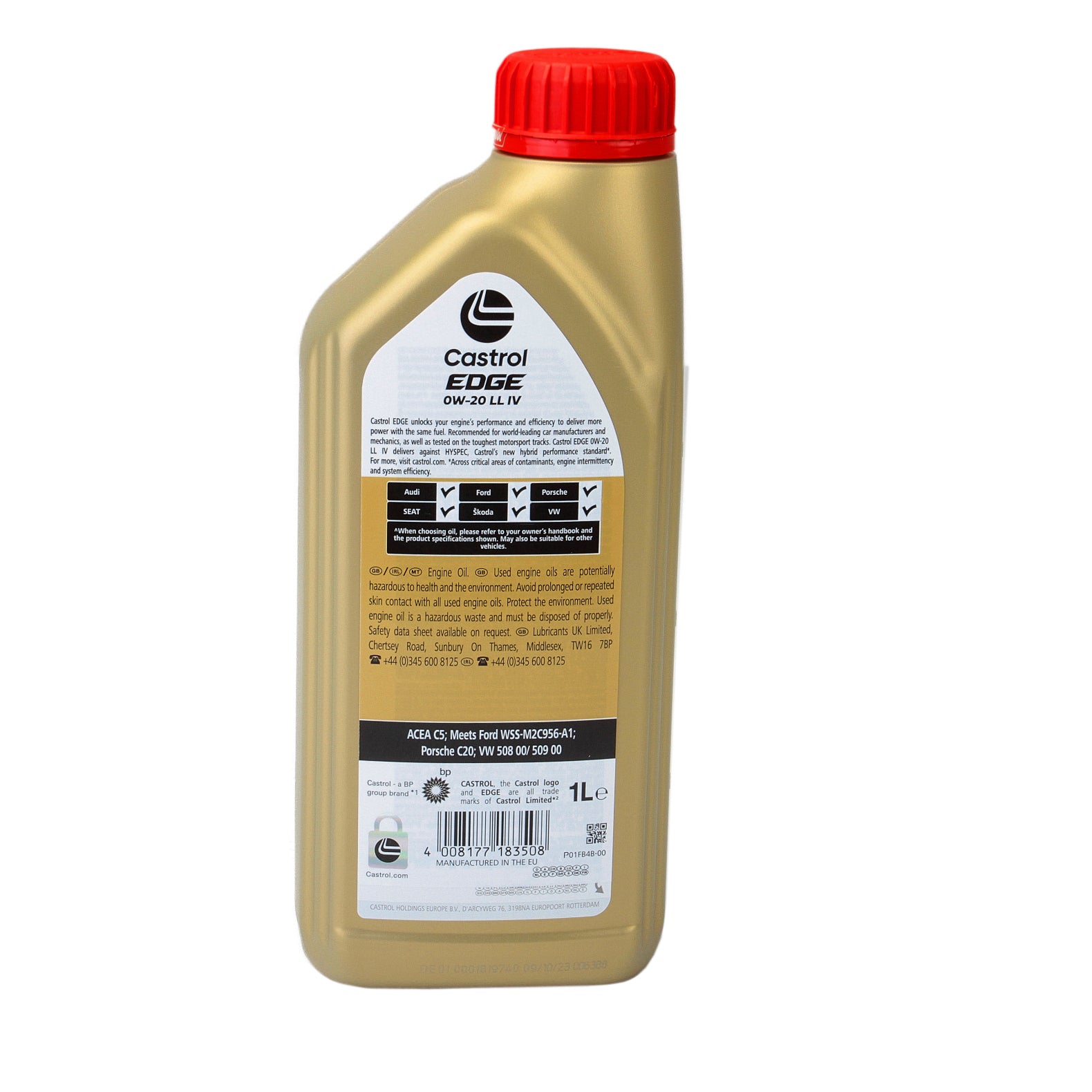 Ulei motor Castrol Ford Edge 0W20 LL IV 1L Castrol - imagine 2