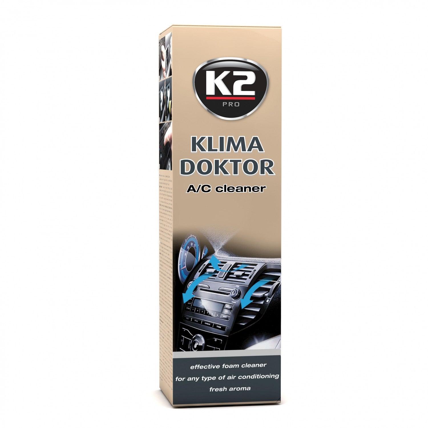 KLIMA DOKTOR 500 ml – Spray curăţat şi dezinfectat aer condiţionat K2 - imagine 1