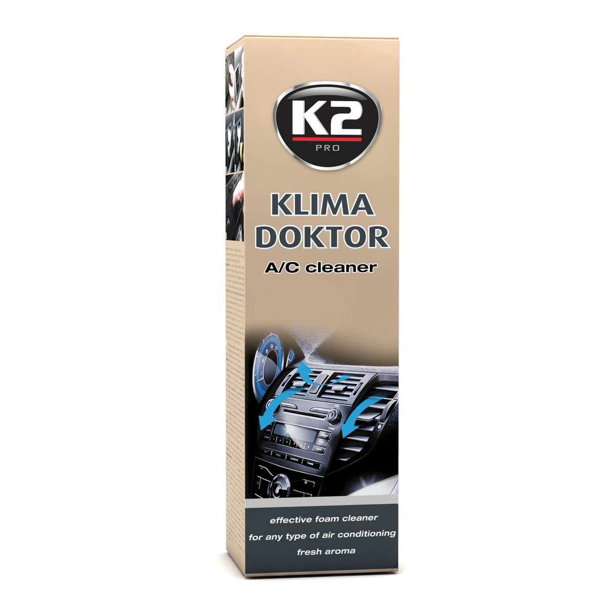 KLIMA DOKTOR 500 ml – Spray curăţat şi dezinfectat aer condiţionat K2 - imagine 1