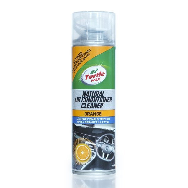 Spray curatat aer conditionat TURTLE WAX Natural Air Conditioner Cleaner Orange 500 ml Turtle Wax - imagine 1