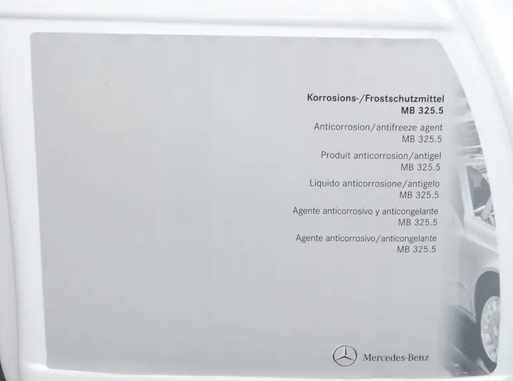 Antigel concentrat Rosu Mercedes MB 325.5 / MB 326.6 5L Mercedes-Benz - imagine 2