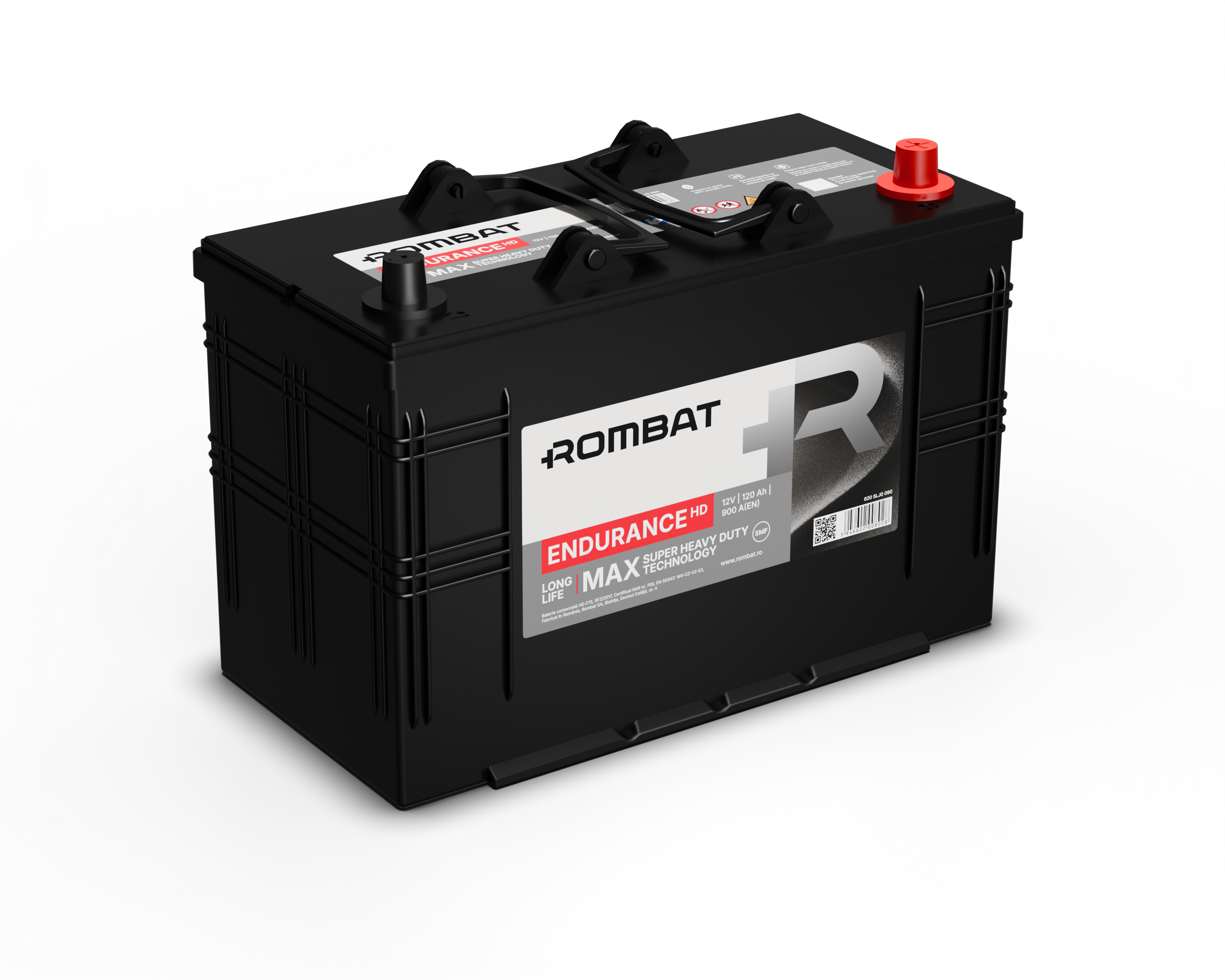 Acumulator Rombat Endurance HD 120 Ah ; 900A Rombat - imagine 2