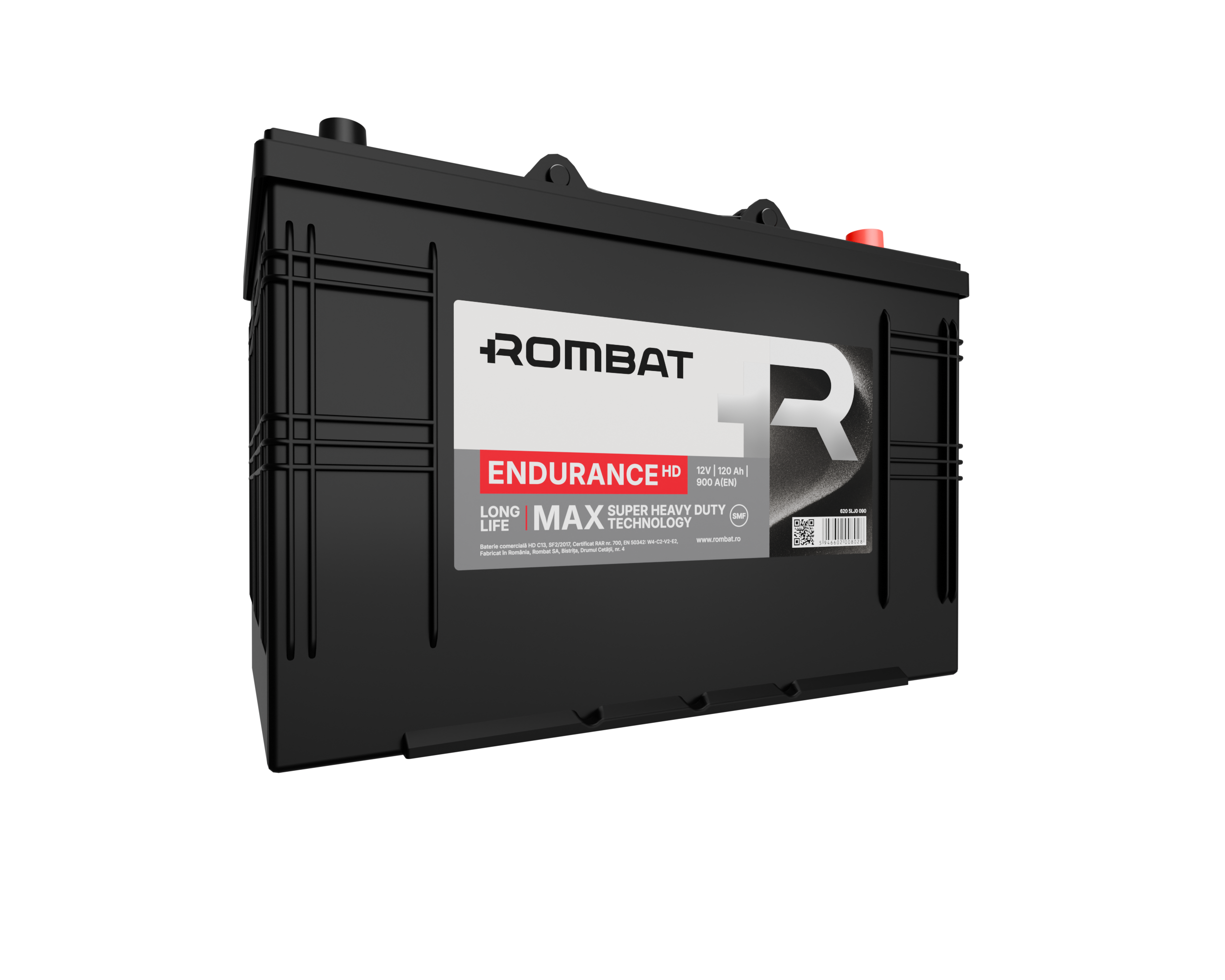 Acumulator Rombat Endurance HD 120 Ah ; 900A Rombat - imagine 3