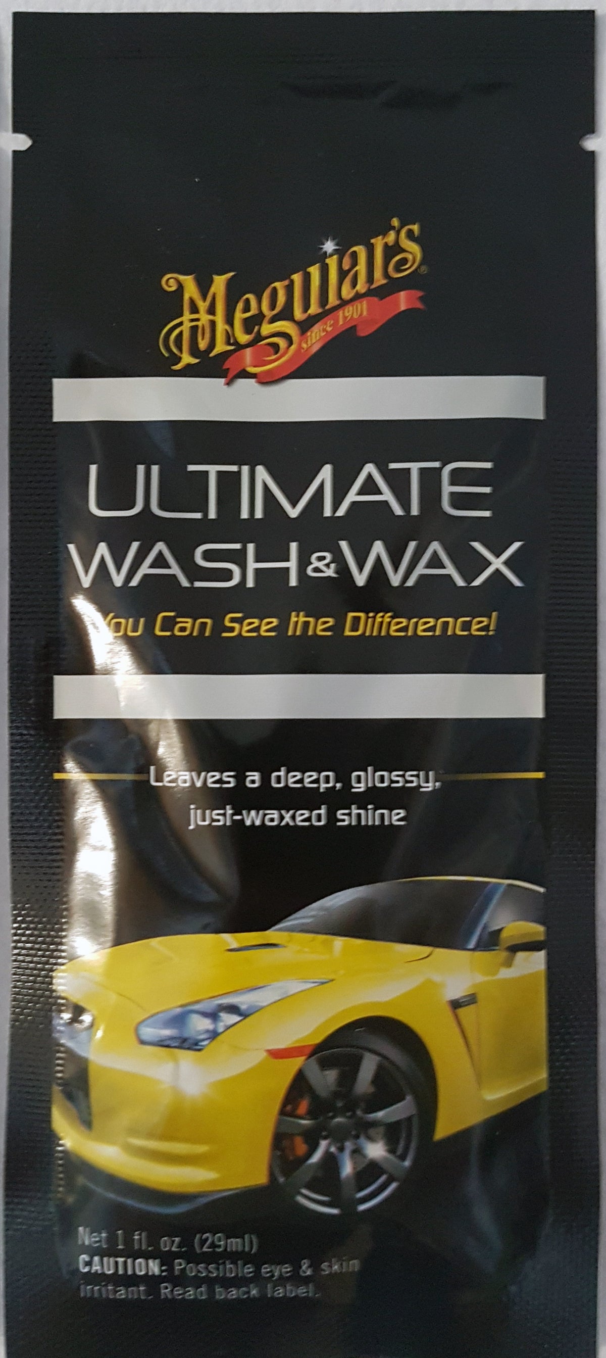 Mostra Sampon cu Ceara Meguiars Ultimate Wash Wax 30 ml Meguiar's - imagine 1