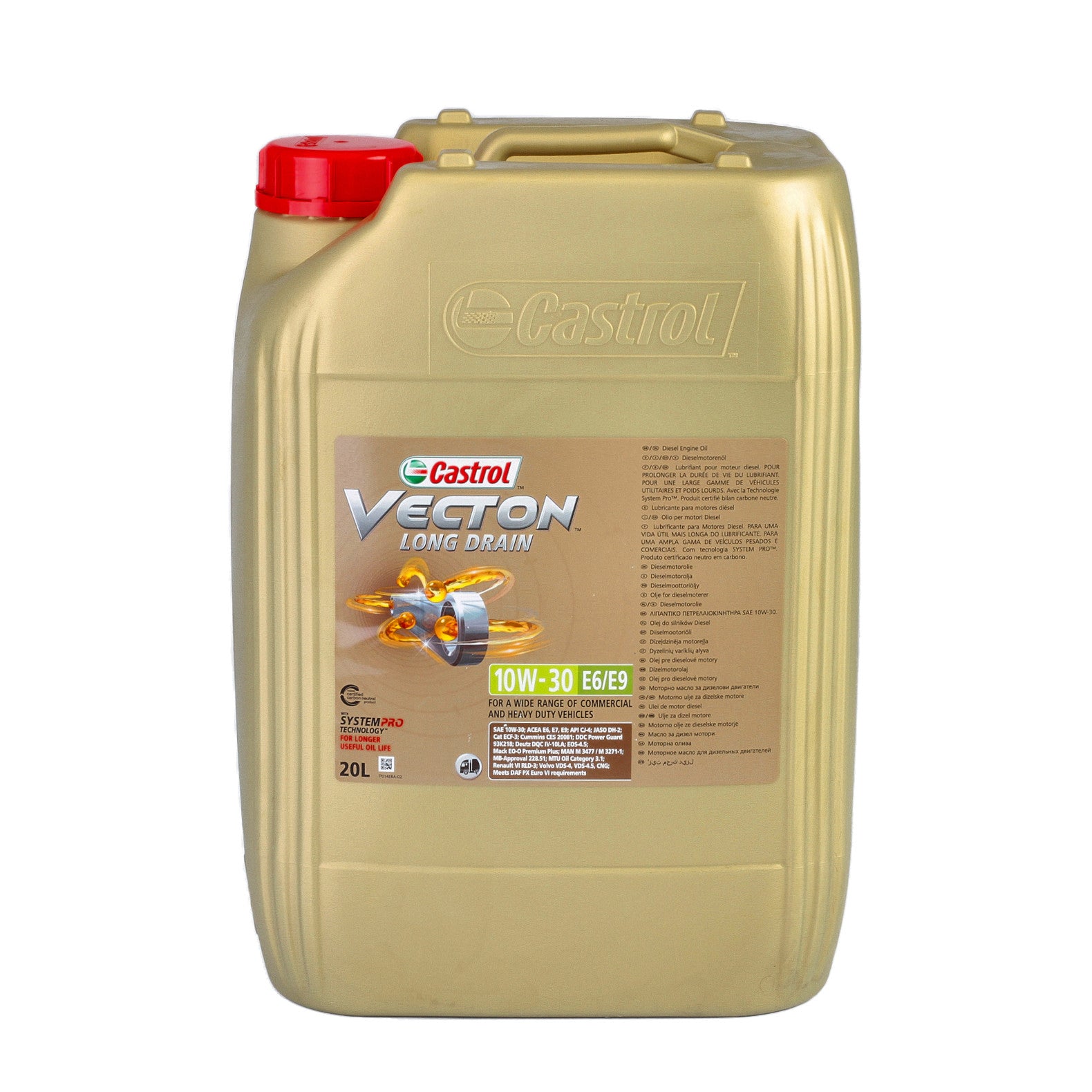 Ulei motor Castrol Vecton Long Drain 10W30 20L Castrol - imagine 3