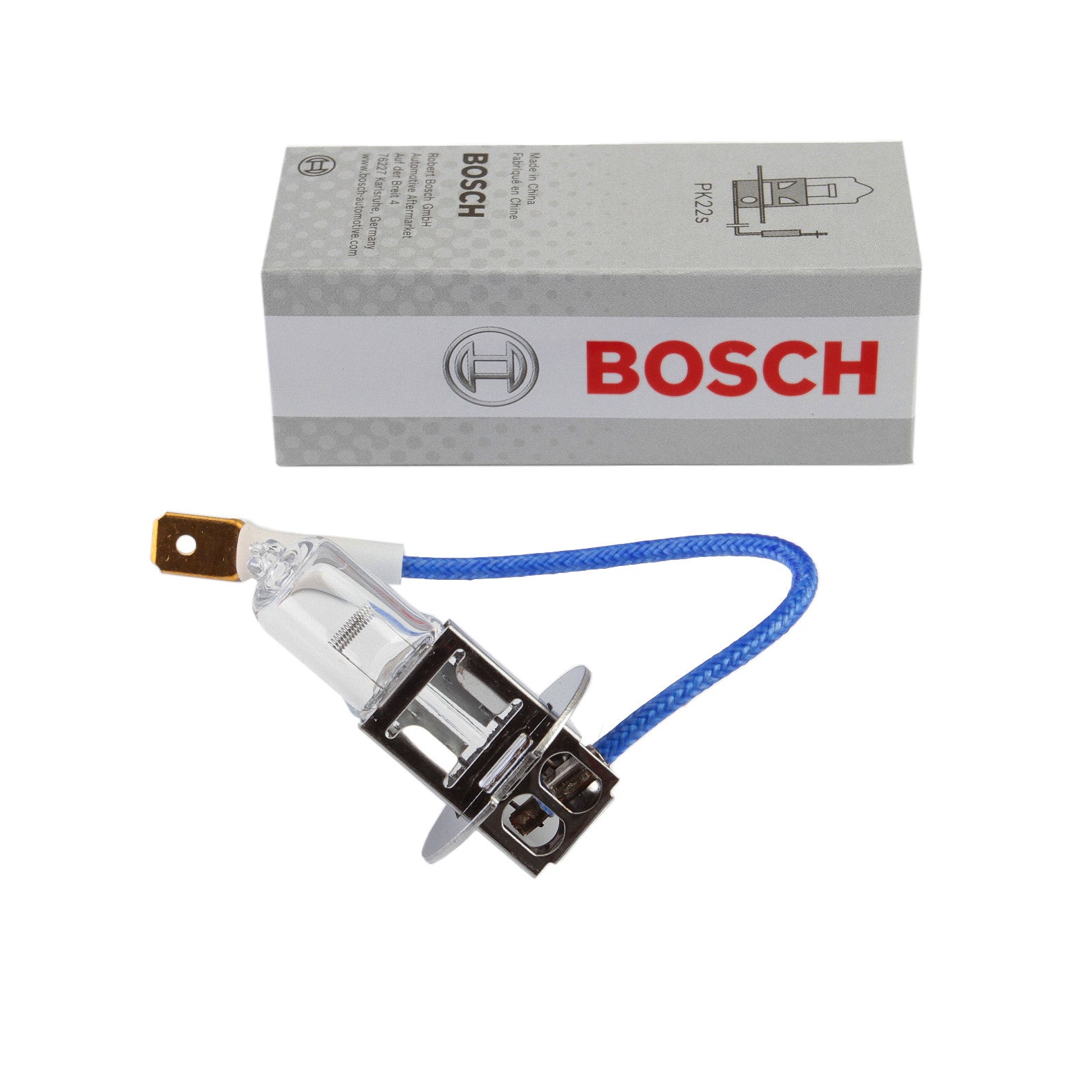 Bec Bosch H3 12V 55W PK22s Bosch - imagine 1