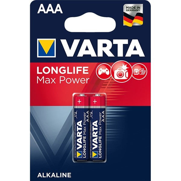 Baterie Varta Lonlife Max Power AAA Blister 2 buc Varta - imagine 2