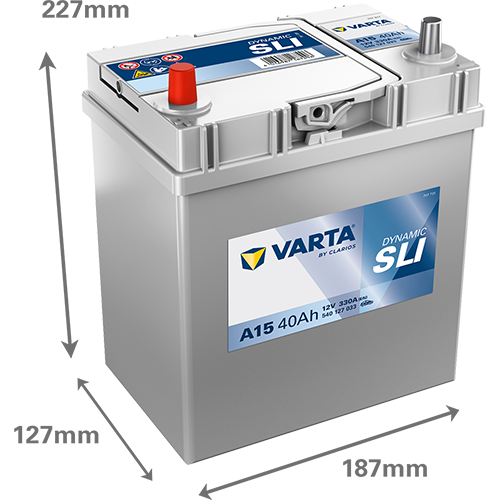 Acumulator Varta Blue Dynamic 40 Ah 330A [Bornă Inversă] Varta - imagine 4