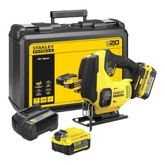 Ferastrau Pendular 18V, Stanley Fatmax V20, 2 x 4.0 Ah, Cutie Depozitare Stanley - imagine 1