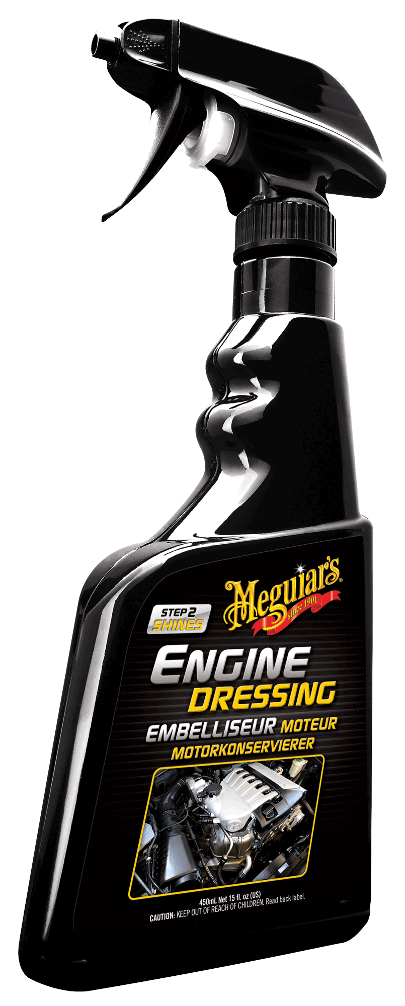 Dressing Motor Meguiars Engine Dressing 450 ml Meguiar's - imagine 1
