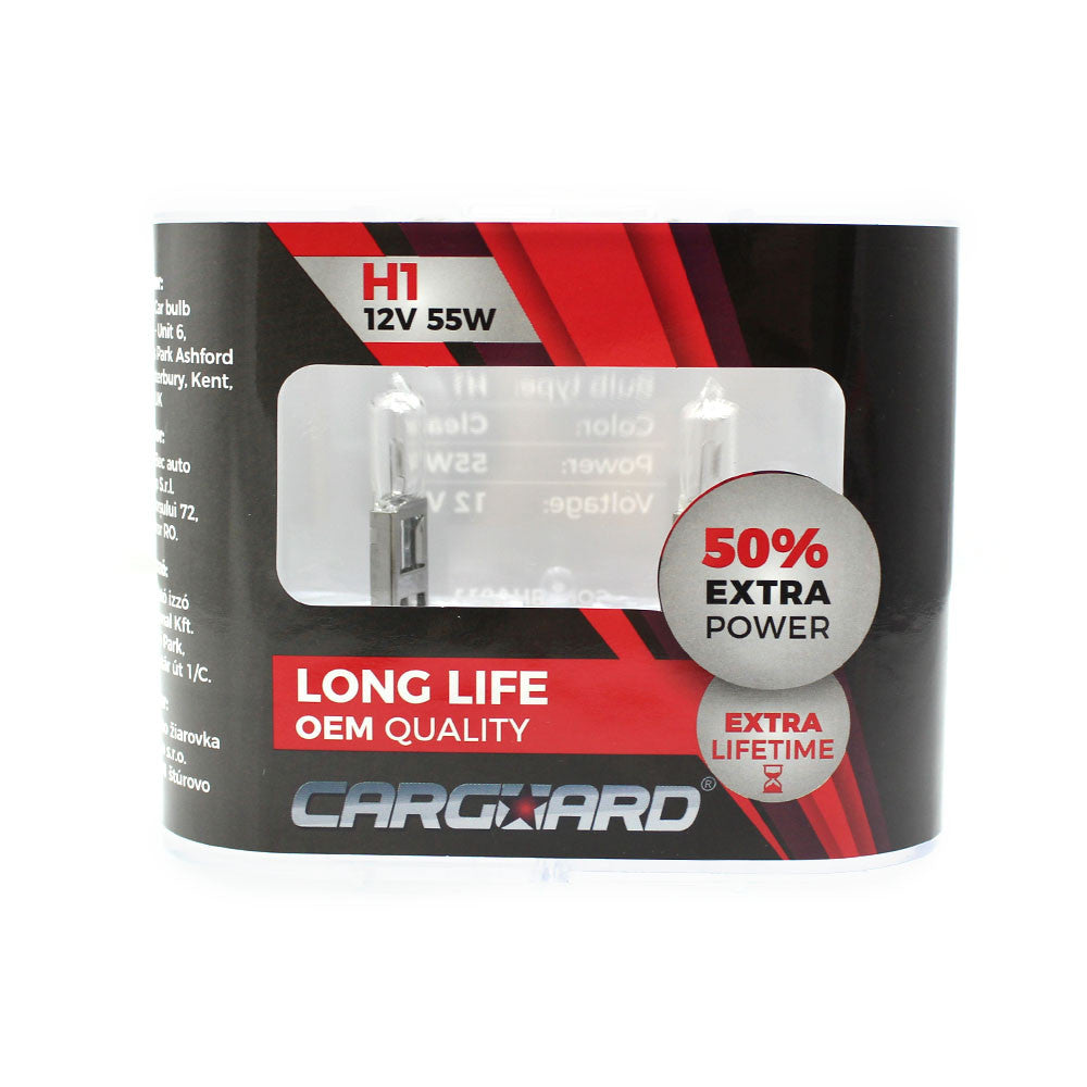 Bec MTR H1 Long Life OEM Quality 12V 55w+50%. Carguard - imagine 2
