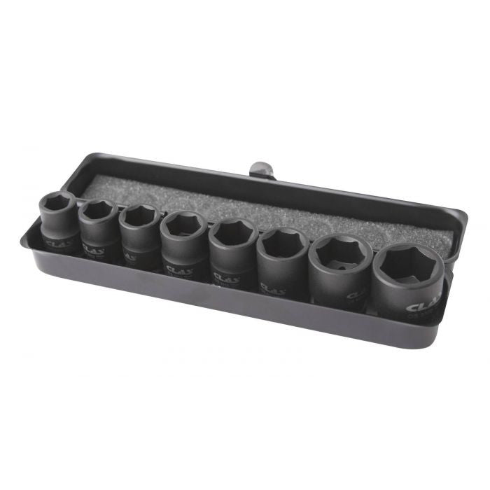 SET TUBULARĂ DE IMPACT 10-19mm 3/8" (8 BUCĂȚI) Clas - imagine 1