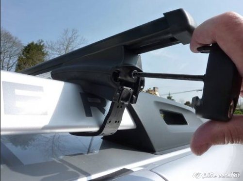 Bare de pavilion transversale Dacia Duster Thule - imagine 3