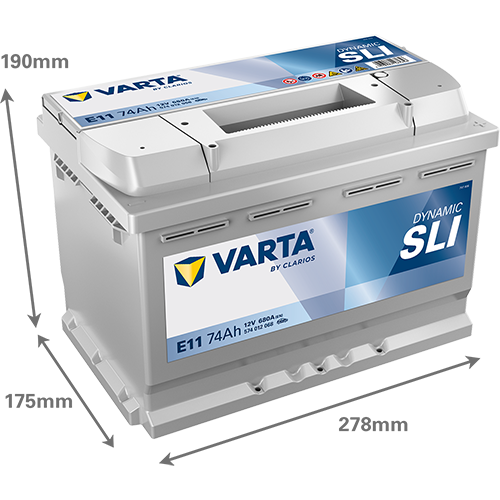 Acumulator Varta Blue Dynamic 74 Ah Varta - imagine 2