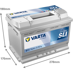 Acumulator Varta Blue Dynamic 74 Ah Varta - imagine 2