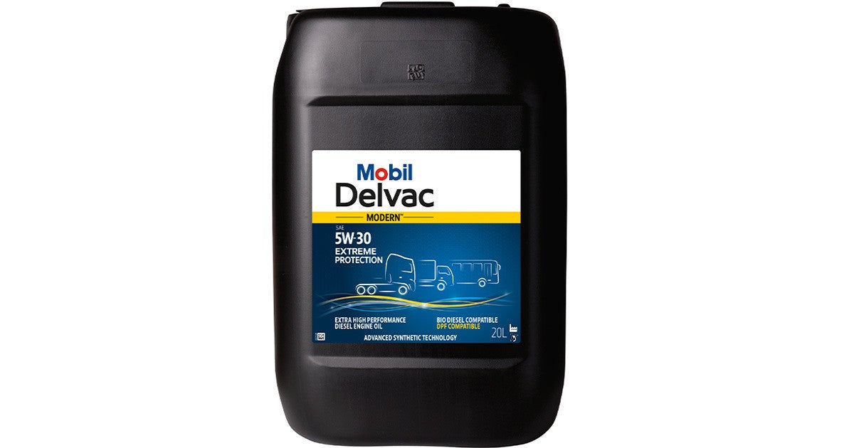 Ulei motor Mobil Delvac Modern 5W30 AP V6  20L Mobil - imagine 1