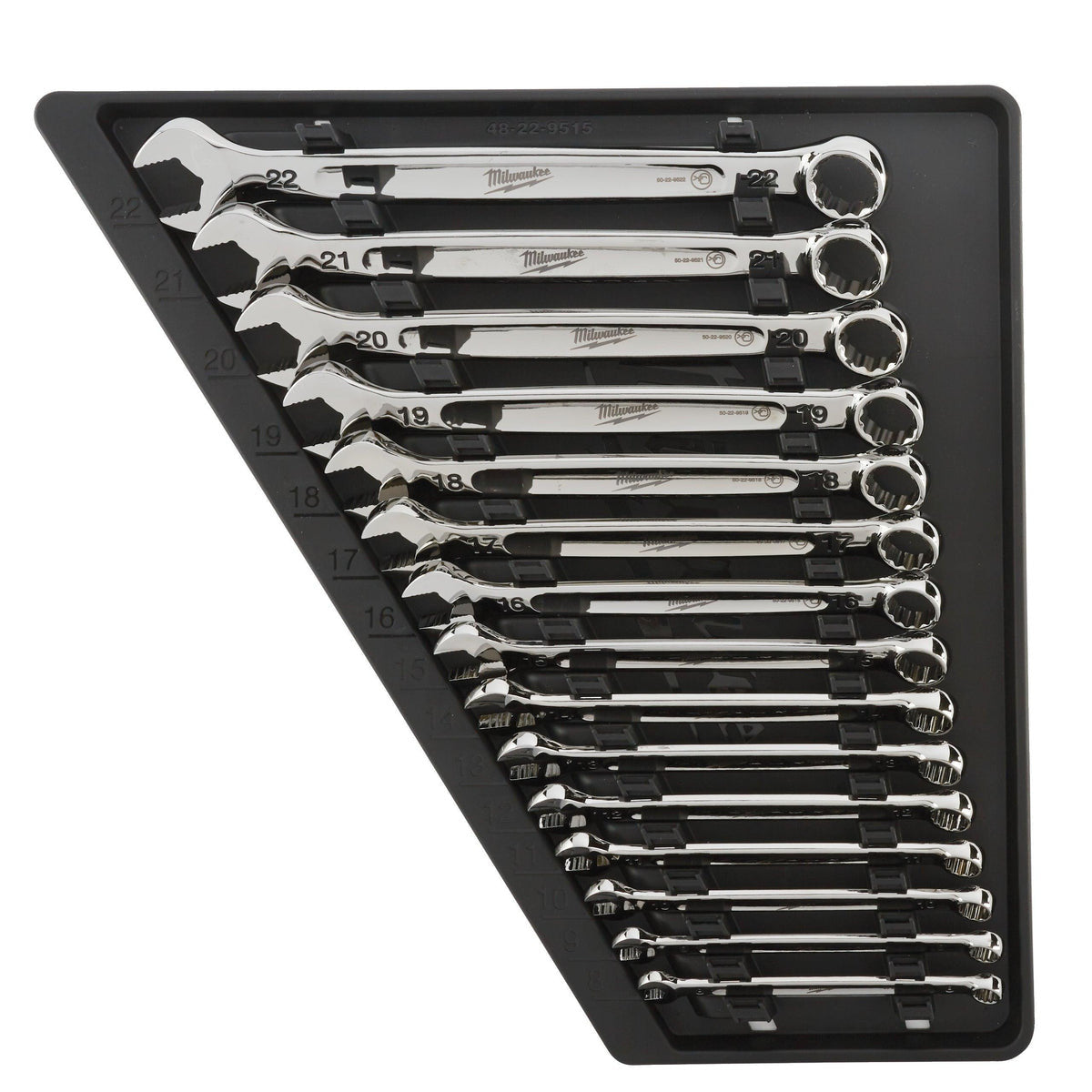 Set de chei combinate Maxbite™, 8mm-22mm, 15buc Milwaukee - imagine 1