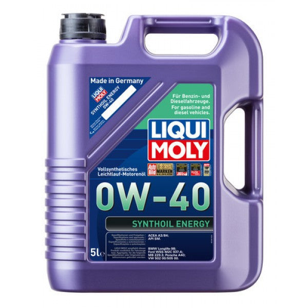 Ulei motor Liqui Moly Synthoil Energy 0W40 5L Liqui Moly - imagine 1
