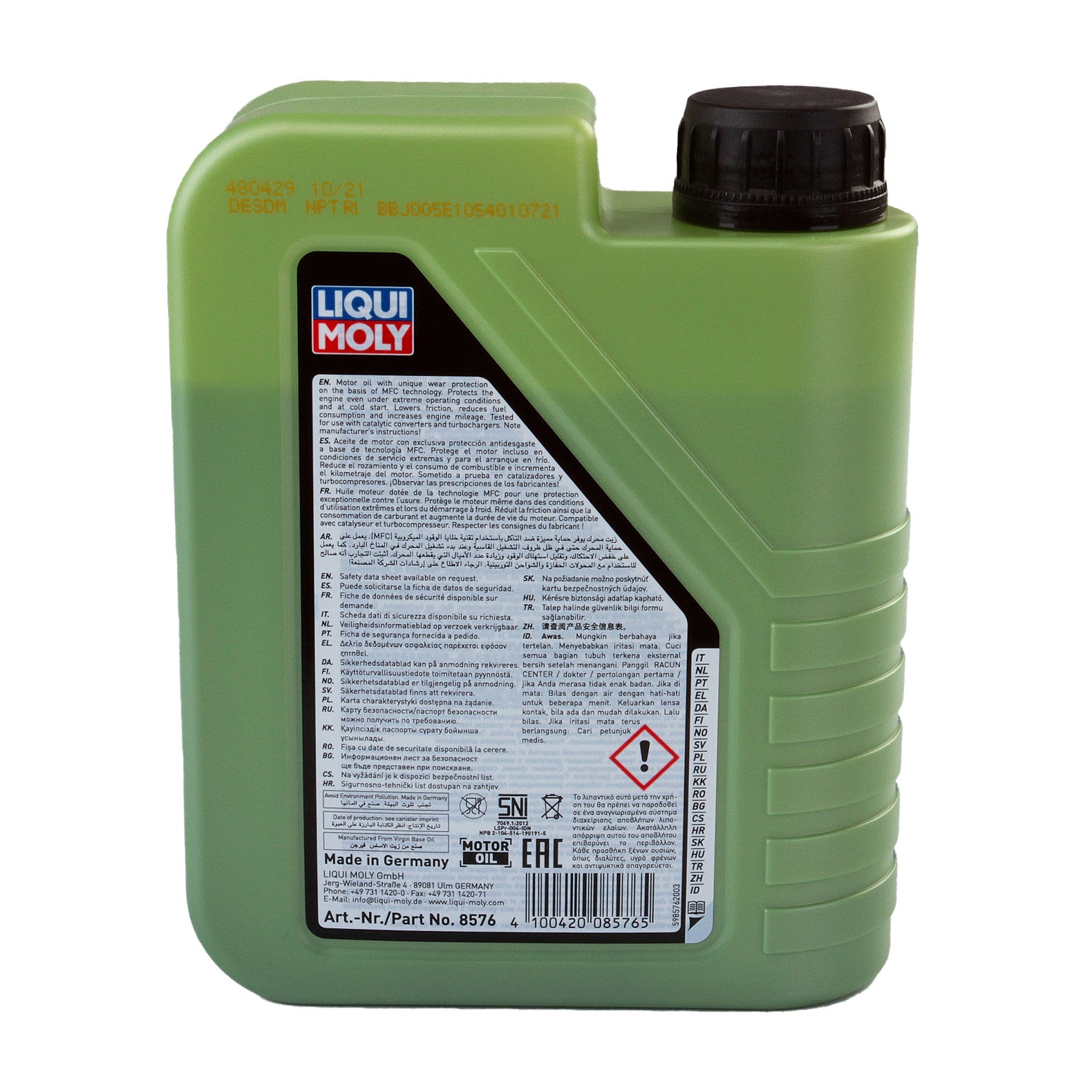 Ulei motor Liqui Moly Molygen New Generation 5W40 (8576) 1L Liqui Moly - imagine 3