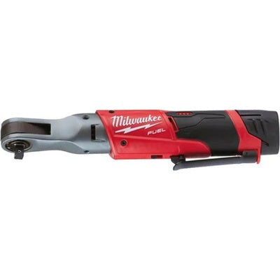Antrenor cu clichet cu acumulatori, model M12FIR38-201B, 3/8, 75Nm cu un acumulator de 12V cu 2 Ah si incarcator in geanta din material textil. Milwaukee - imagine 3