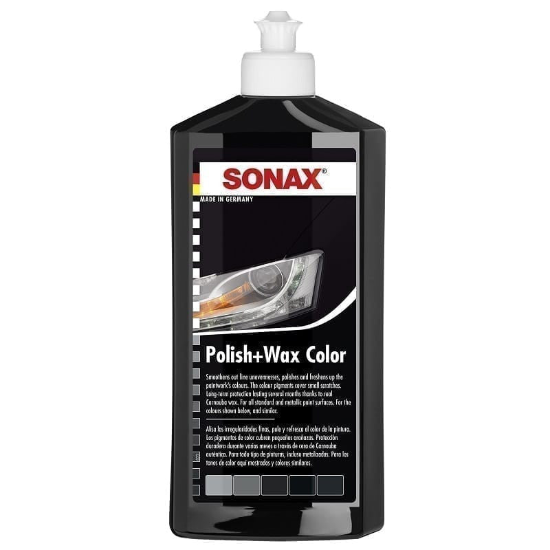 SONAX Polish&Wax NanoPro pentru culoarea neagră 250 ml, cod 296141 Sonax - imagine 1