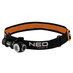 Lanterna frontala incarcare magnetica USB, 600 lm CREE XPG3 LED, acc. 3.7V Li-Ion Neo Tools - imagine 1