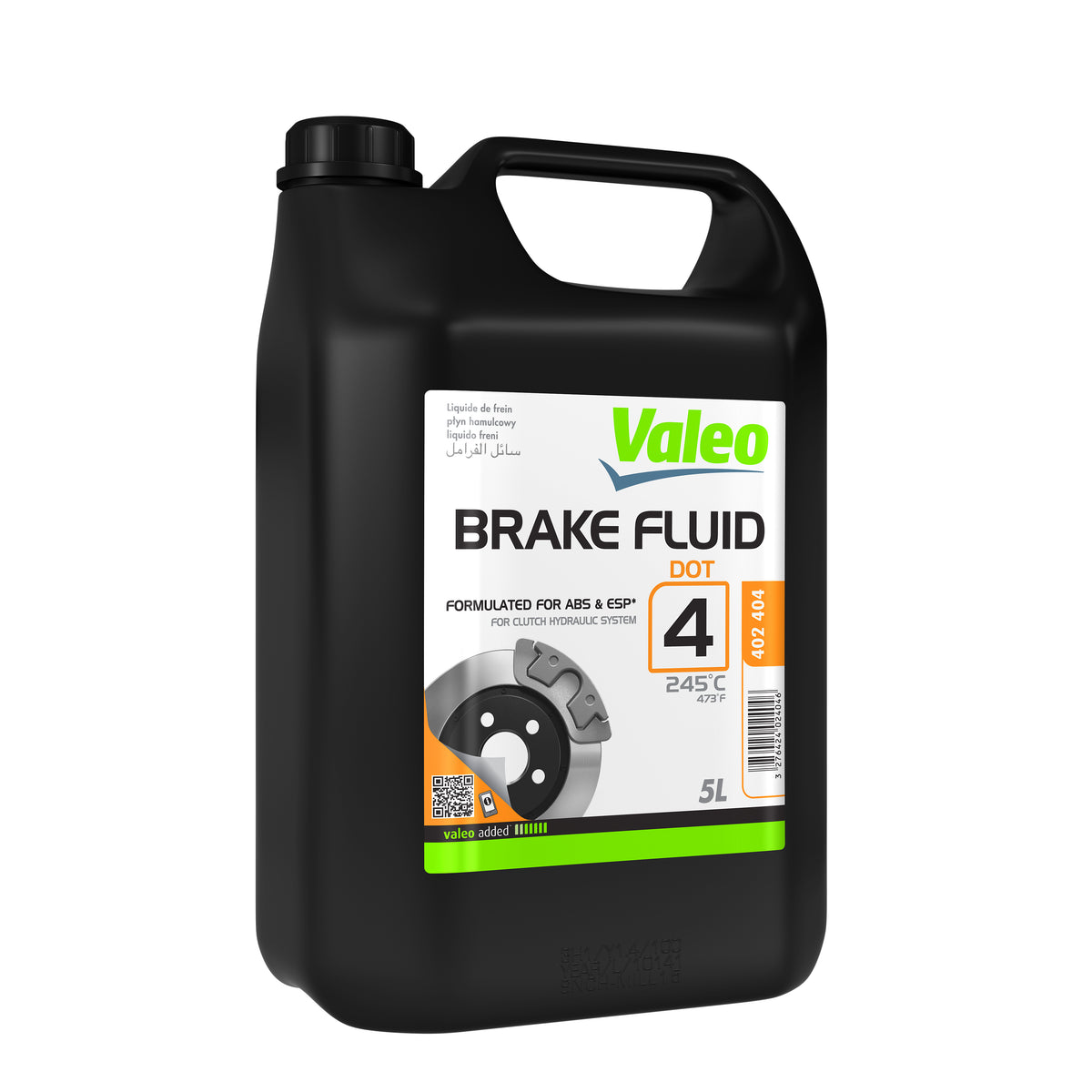 Lichid de frana Valeo DOT4 sintetic 5L Valeo - imagine 1