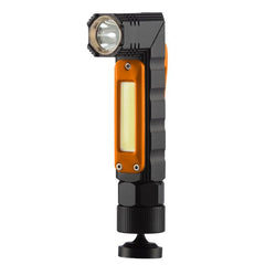 Lanterna reincarcabila USB, 3.7V Li-Ion, 300 lm 2 in 1 CREE XPE + COB, LED Neo Tools - imagine 2