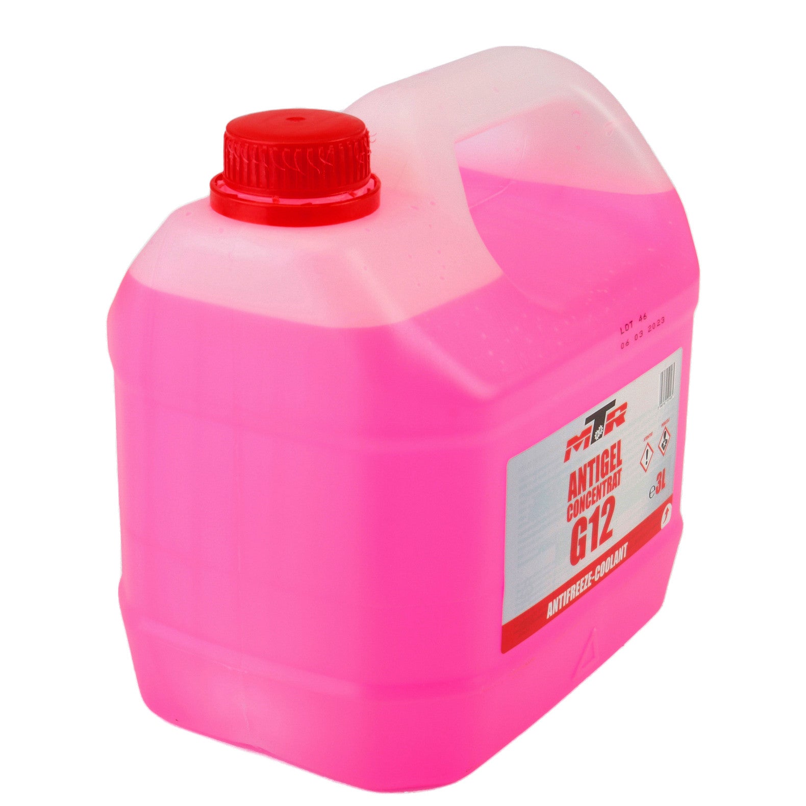 Antigel concentrat Rosu G12 (-60°C) 3L MTR - imagine 2