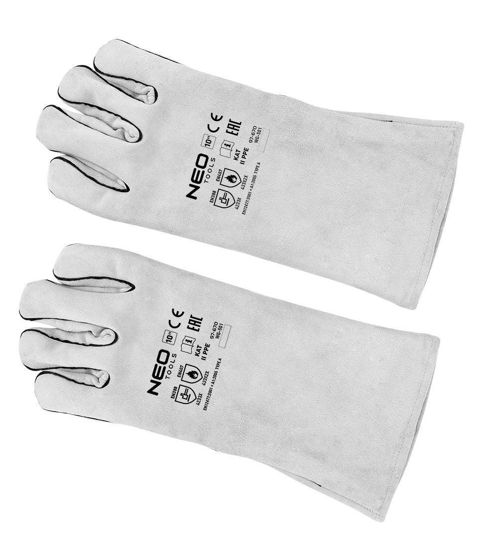 Manusi lungi de sudura cu fir de Kevlar Neo Tools - imagine 4