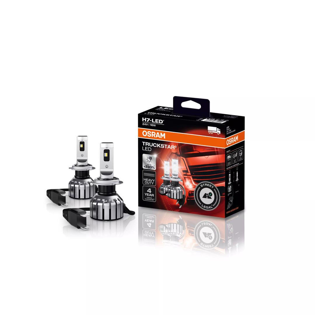 Bec Led Osram Truckstar Night Breaker Led H7 Osram - imagine 4