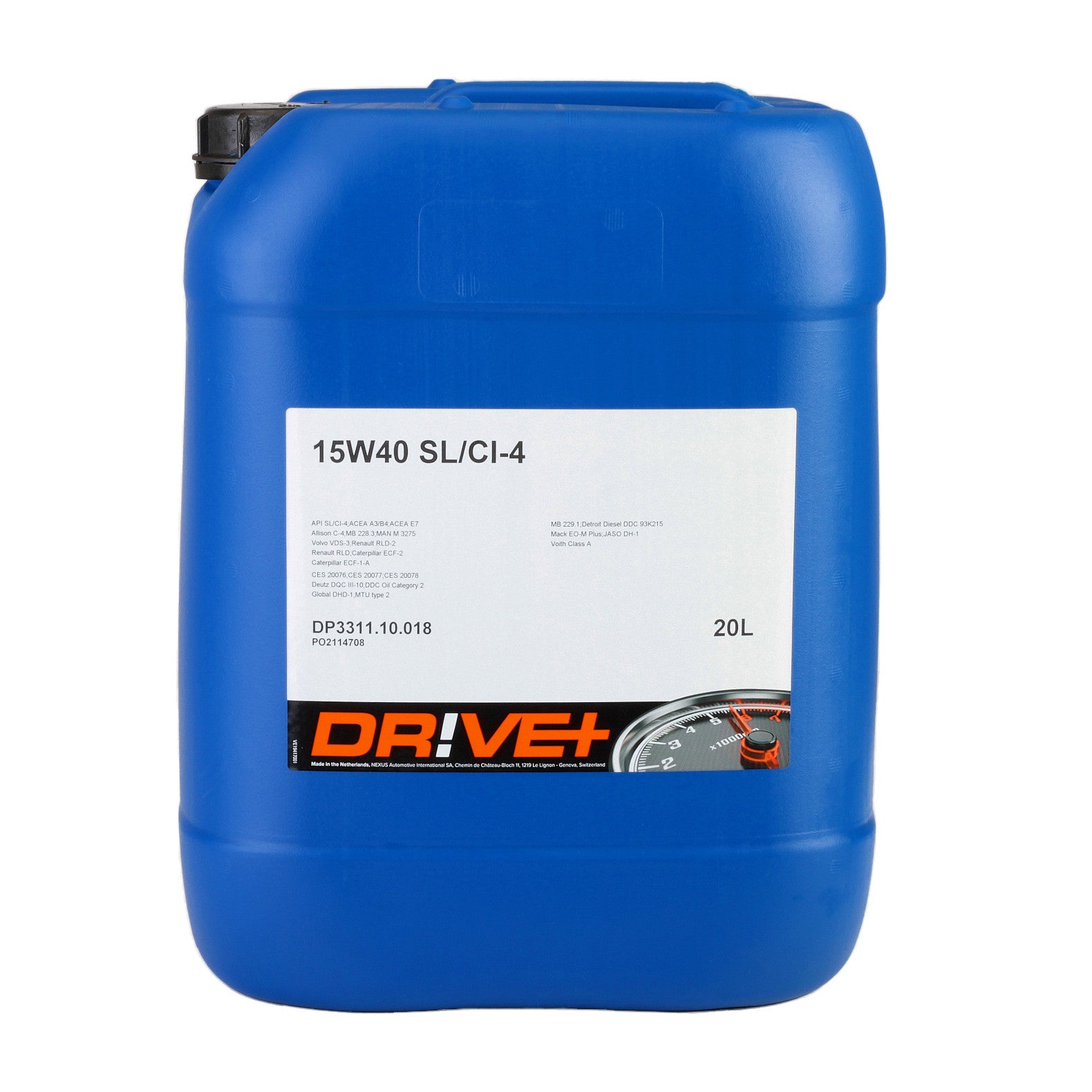 Ulei motor DRIVE+ 15W40 SL/CI-4 20L Drive+ - imagine 1