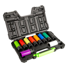 SET 10 TUBULARE IMPACT DE 1/2" SP. EXTRACȚIE ROȚI JBM - imagine 2