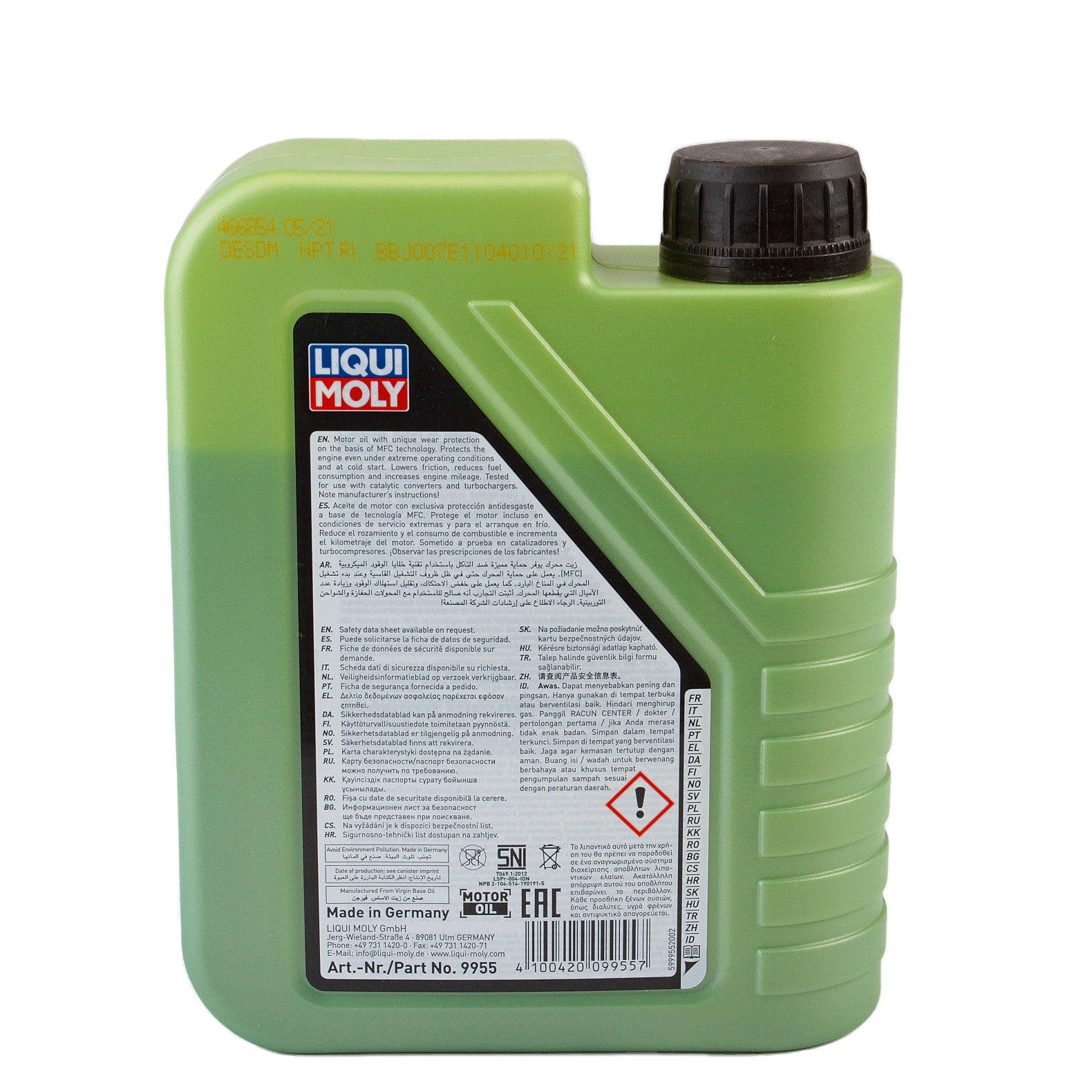 Ulei motor Liqui Moly Molygen New Generation 10W40 (9955) 1L Liqui Moly - imagine 3