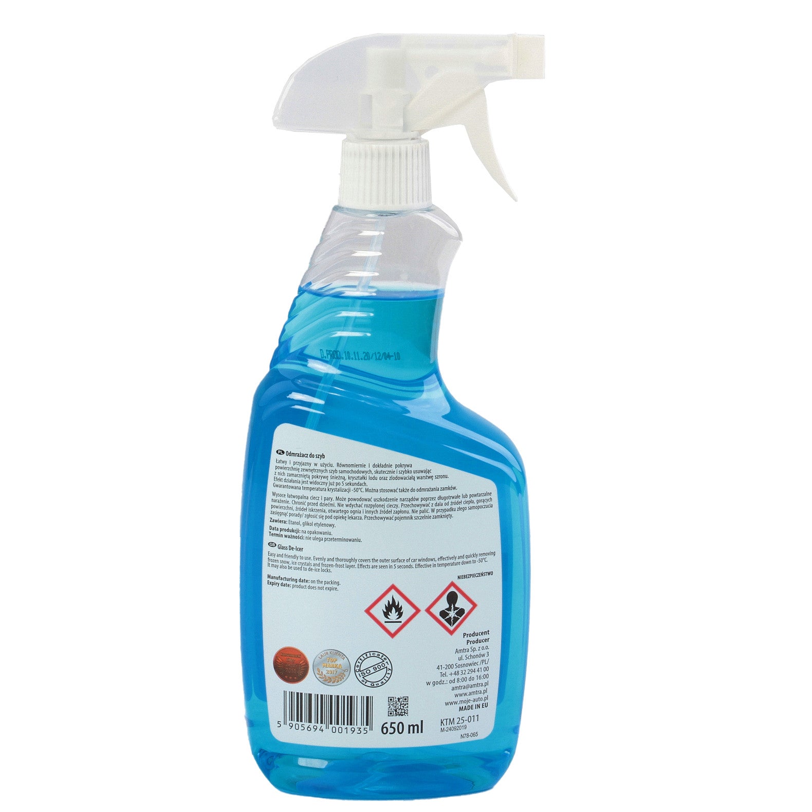 Solutie indepartarea ghetii, -37gr, 650ml Moje - imagine 2