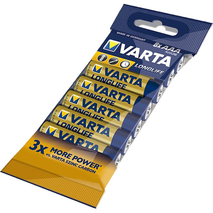 Baterie Varta LongLife AAA 8 buc Varta - imagine 1