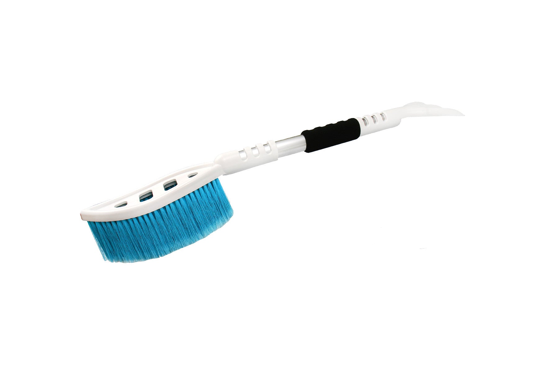 Răzuitor gheață din ABS cu mâner SoftGrip și perie dublă integrată 670 mm Kufieta - imagine 1
