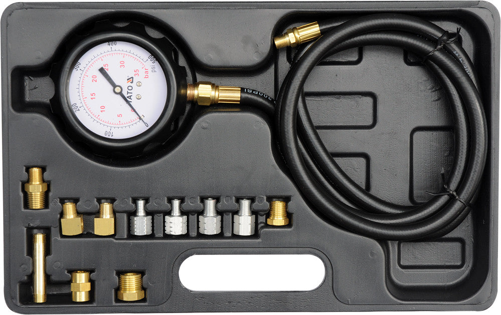 Tester presiune ulei 0 - 500 PSI 0 - 35 ba Yato - imagine 1