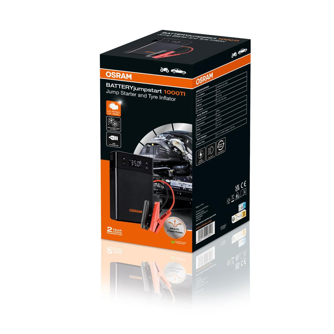 Jump starter pentru pornire masina Osram BATTERYjumpstart 1000TI - 12000 mAh Osram - imagine 6