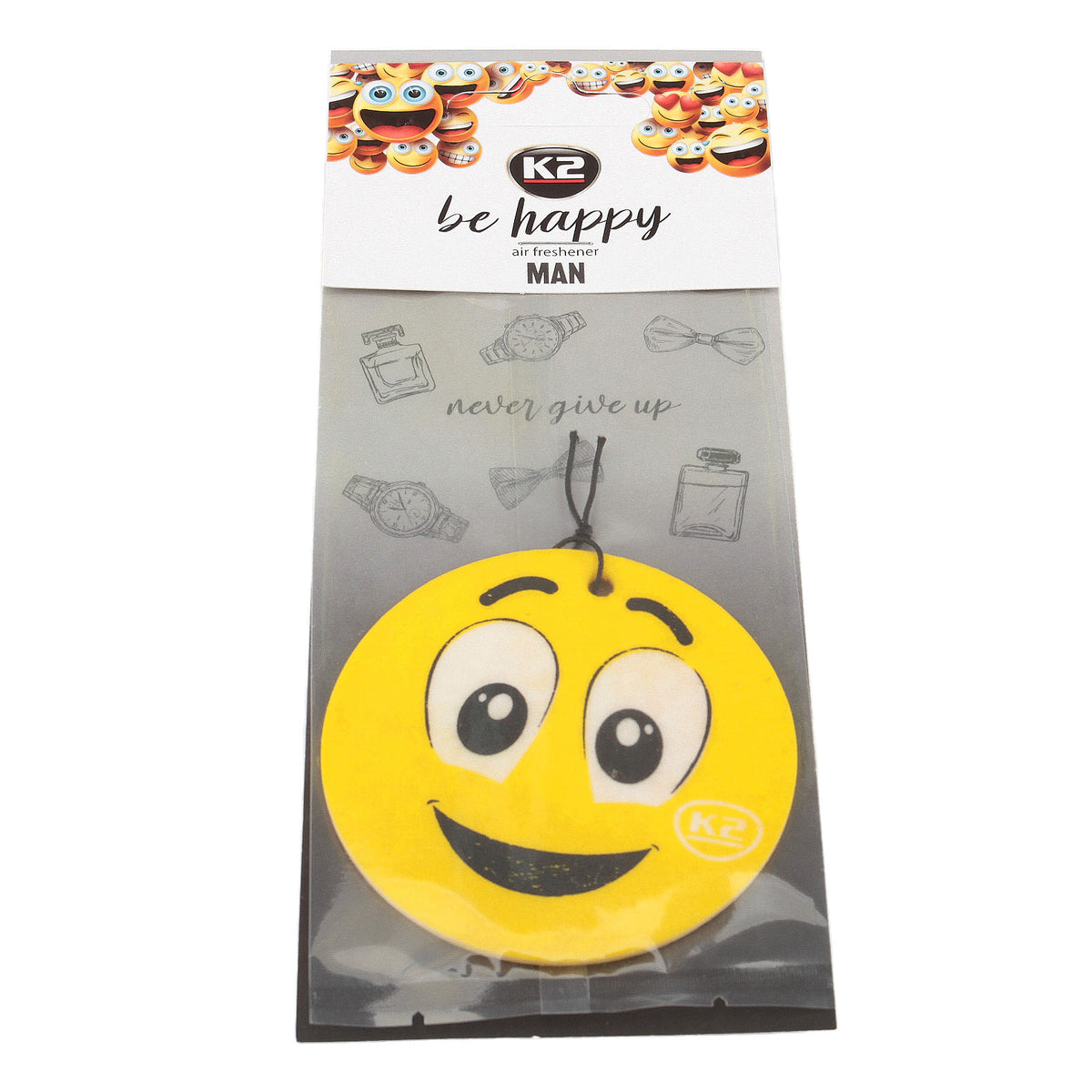 BE HAPPY-odorizant carton mix(smiley face) K2 - imagine 1