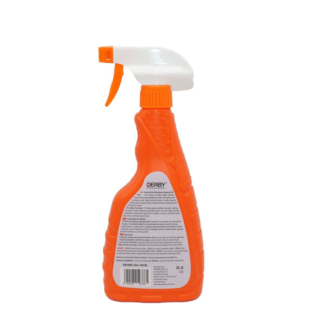 Solutie intretinut tapiteria din piele, cu pulverizator 500ml DERBY DERBY - imagine 2
