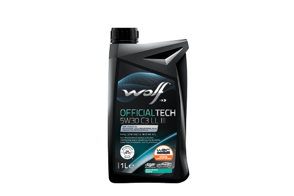 ULEI MOTOR WOLF OFFICIALTECH 5W30 C3 LL III 1L Wolf - imagine 1