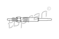 Bujie incandescenta AUDI A2 8Z0 TOPRAN 109480