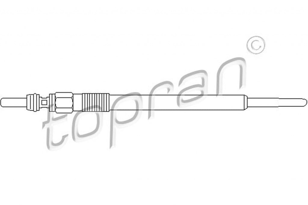 Bujie incandescenta CITROEN C5 III Break TD TOPRAN 721428