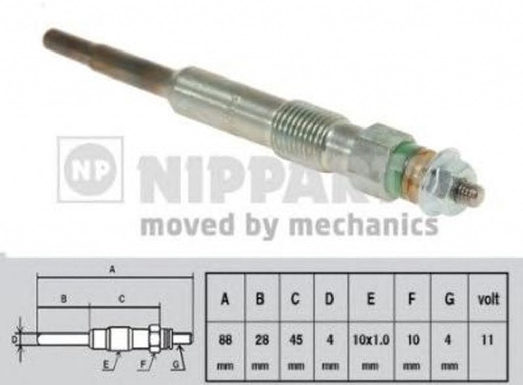 Bujie incandescenta CITROEN XSARA Break N2 NIPPARTS J5711028