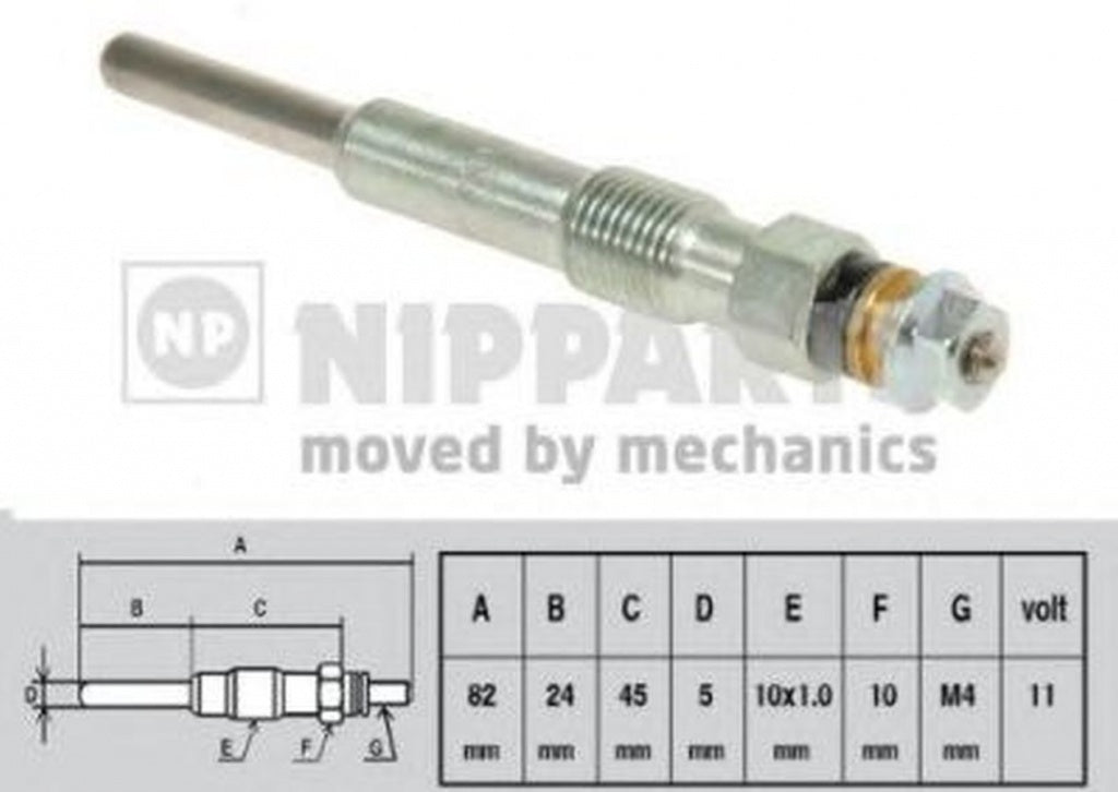 Bujie incandescenta HONDA ACCORD VI CG CK NIPPARTS J5714000