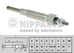 Bujie incandescenta HYUNDAI GALLOPER I NIPPARTS J5711009