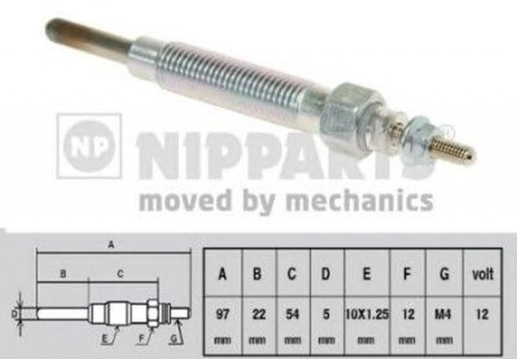 Bujie incandescenta HYUNDAI H-1 STAREX NIPPARTS J5710500