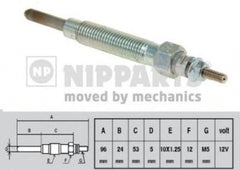 Bujie incandescenta HYUNDAI H-1 STAREX NIPPARTS J5710300
