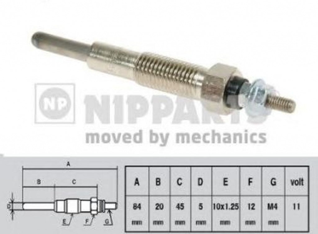 Bujie incandescenta MITSUBISHI PAJERO CLASSIC V2 W NIPPARTS J5715008